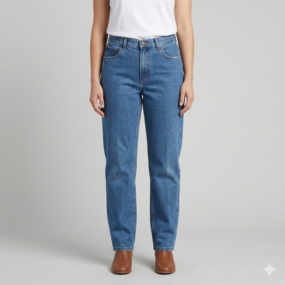 L.L. Bean Original Fit Traditional‎ Jeans High Rise Straight Leg Size 10 Reg